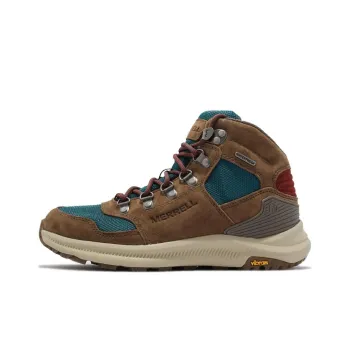 MERRELL Ontario 85 Mesh WP Cushioning Mid-Top Outdoor Shoes Women's Brown