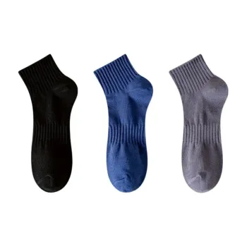 MIIOW Mid Calf Socks Men's 3 Pack