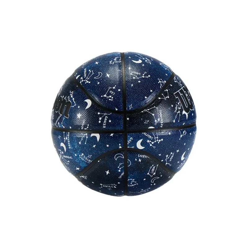 Wilson ICON Series PU Basketball Starry Blue Size 5 7 Size Training Unisex-4