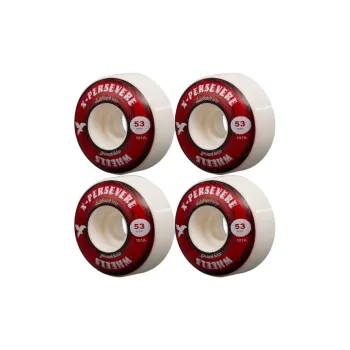 X-PERSEVERE Skateboard Wheels Double Kick Skateboard Streetball Competition