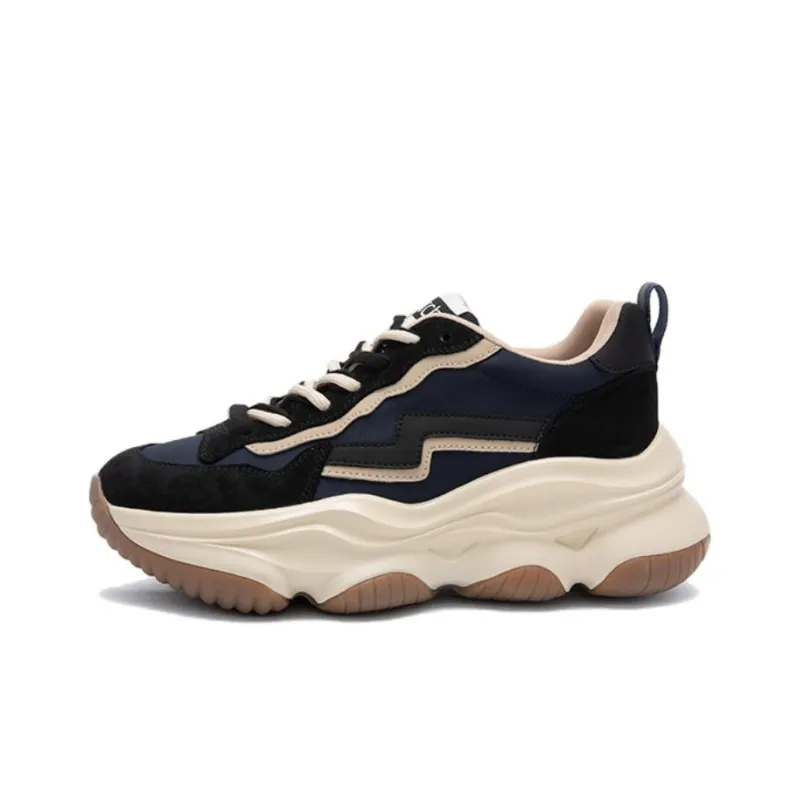 Satchi Abrasion Resistant Low Top Casual Shoes Women's Blue Black-0