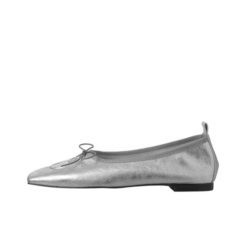 OPENyy Women's Casual Shoes Women's Silver