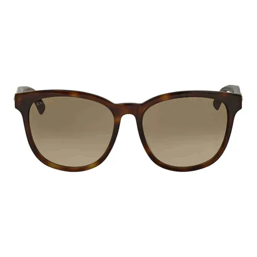 GUCCI Acetate Butterfly Sunglasses Women's Tortoiseshell