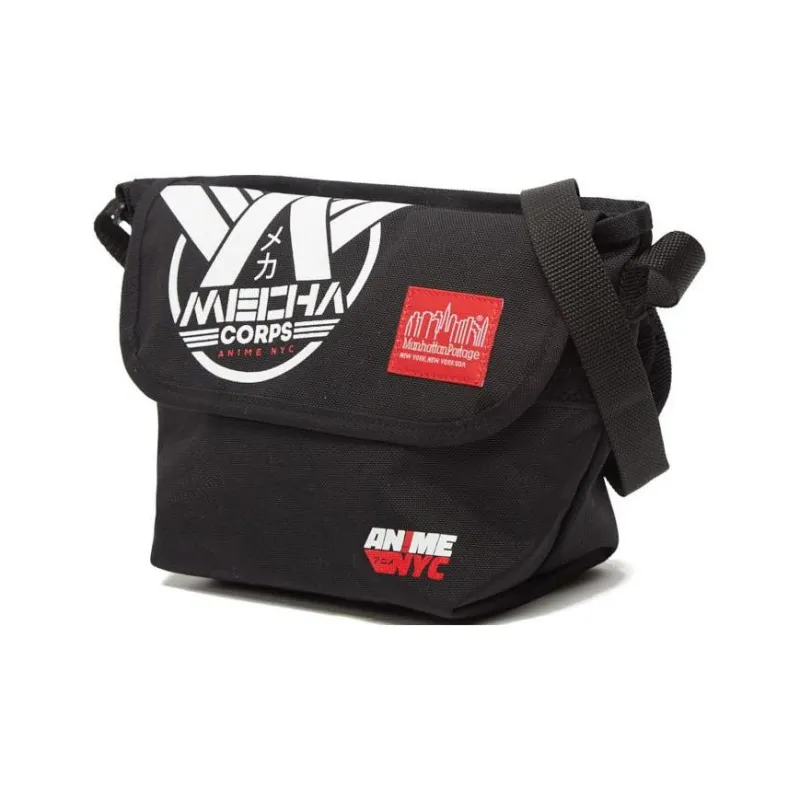Manhattan Portage CORDURA Classic Fabric Messenger Bag Crossbody Bag Shoulder Bag Unisex Black-1