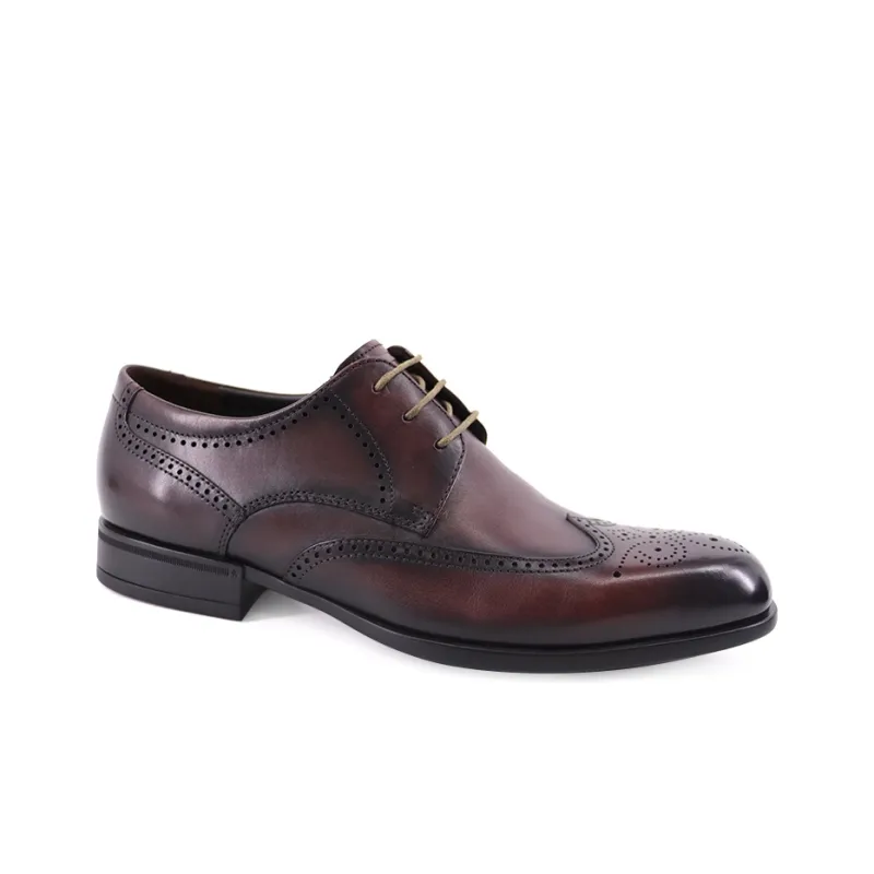 TRANOI Dress Shoes Men's Dark Brown-1