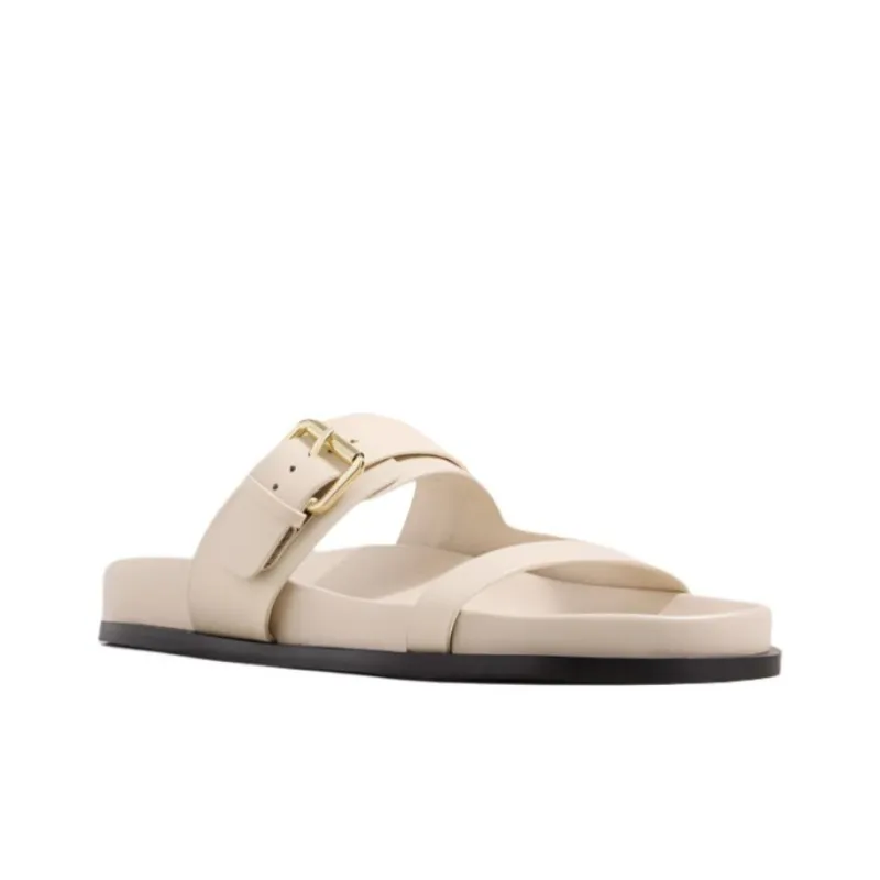 A.EMERY Slide Slippers Women's White-3