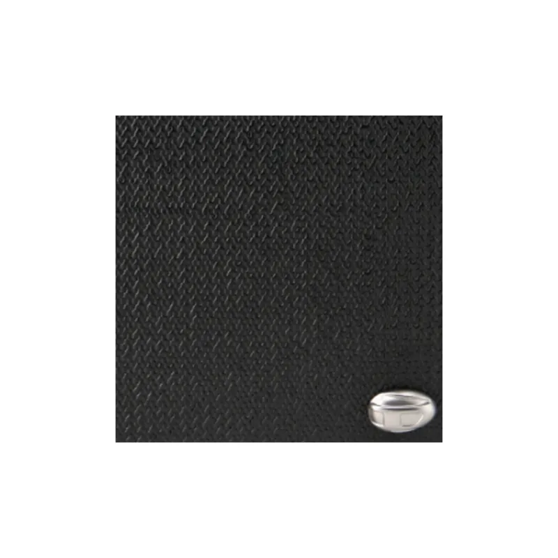 DIESEL Cow Leather Wallet Small Size Men's Black-3