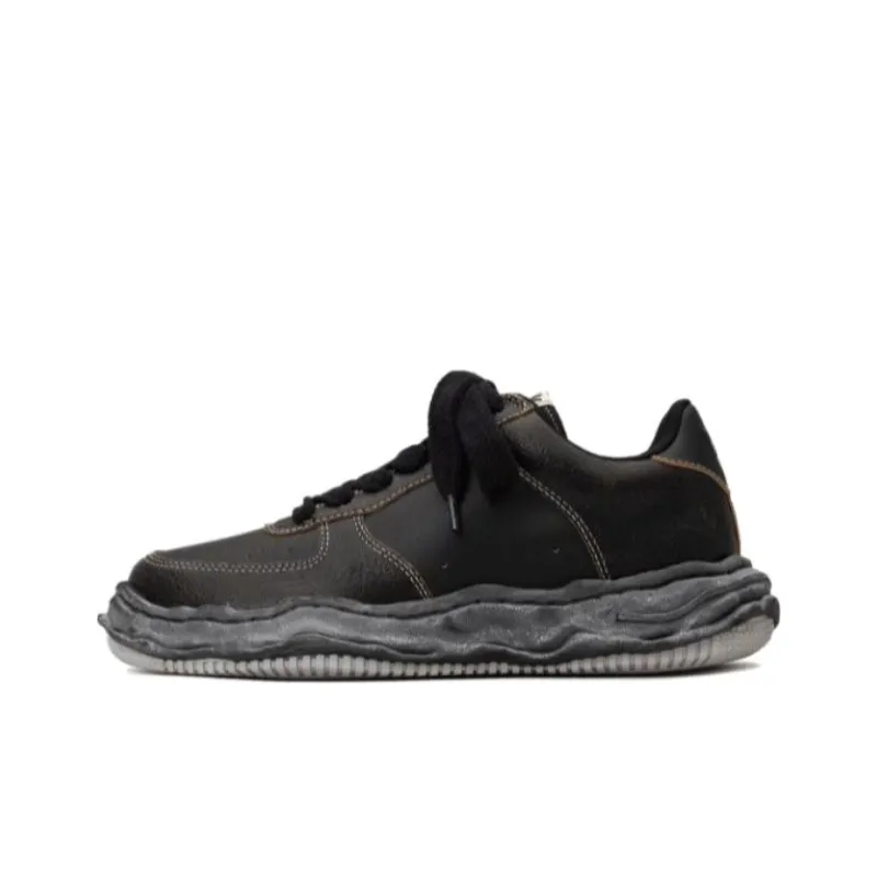 MIHARA YASUHIRO Wayne Metallic effect Sneakers-0