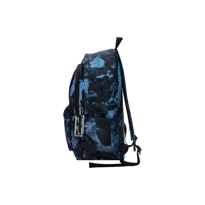 GF Nylon Backpack Large Size Unisex Light Blue-17