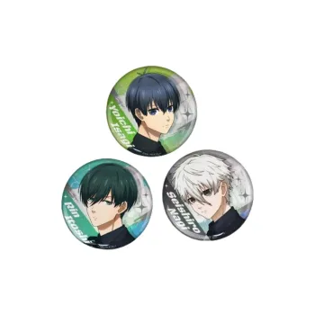 BOOM COMIC Blue Lock Dazzling Color Brushed Suit VER. Keiichi Sigsai Badge Badges
