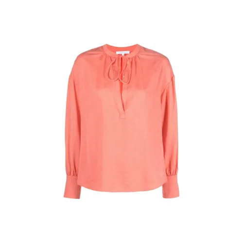 Patrizia Pepe Tie-neck Long-sleeve Blouse