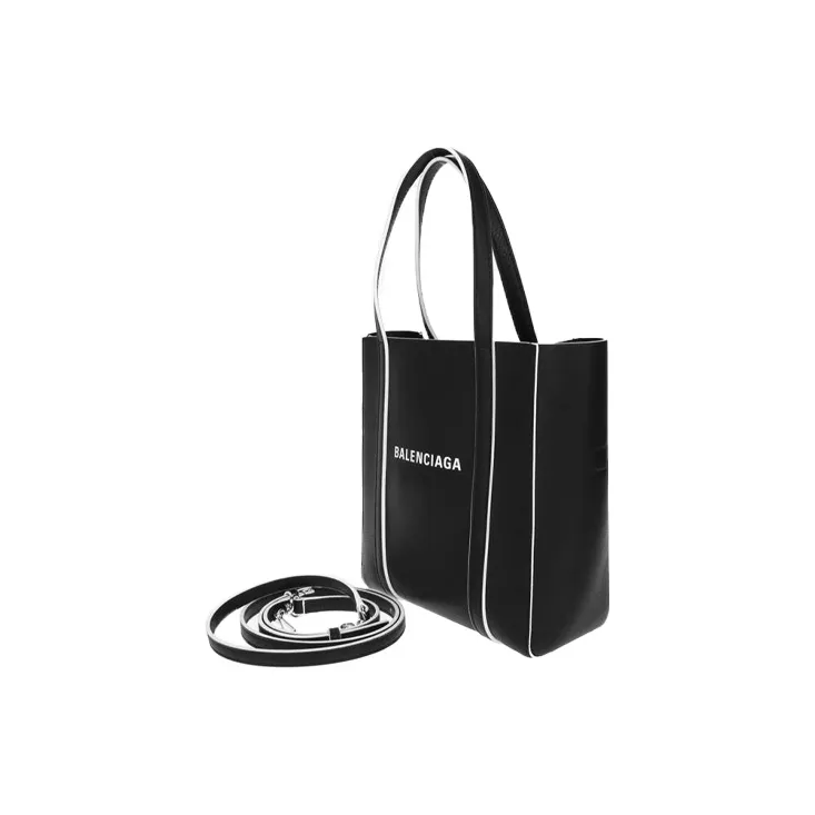 Balenciaga Cow Leather Shoulder Bag, Crossbody Bag, Handbag Women's Black-1