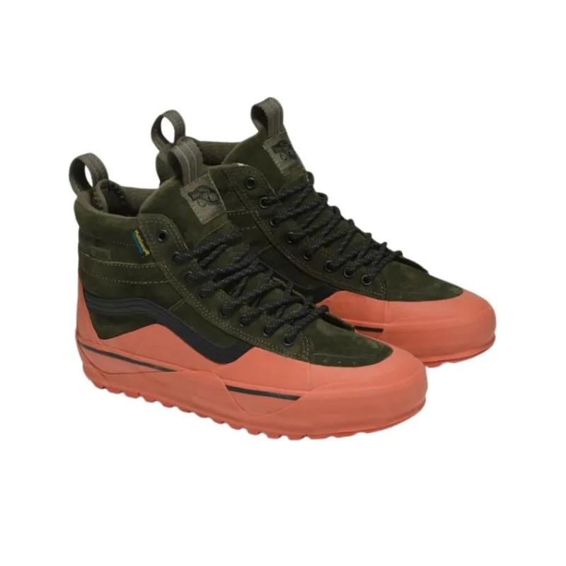 Vans Sk8 Hi MTE 2 'Dip Olive Orange'-1