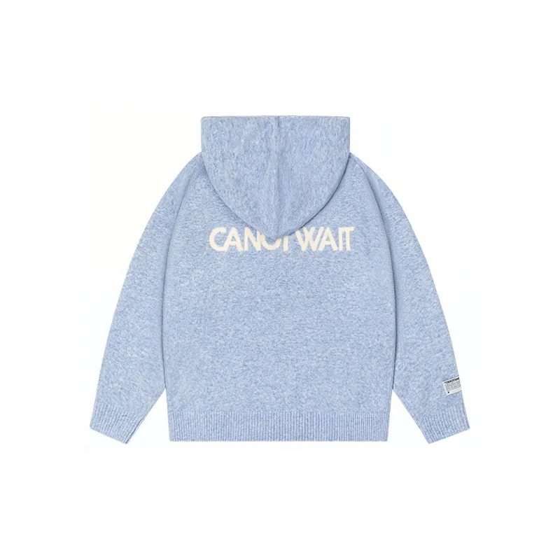 CANOTWAIT_ Hooded Pullover Sweater For Fall And Winter Unisex-1