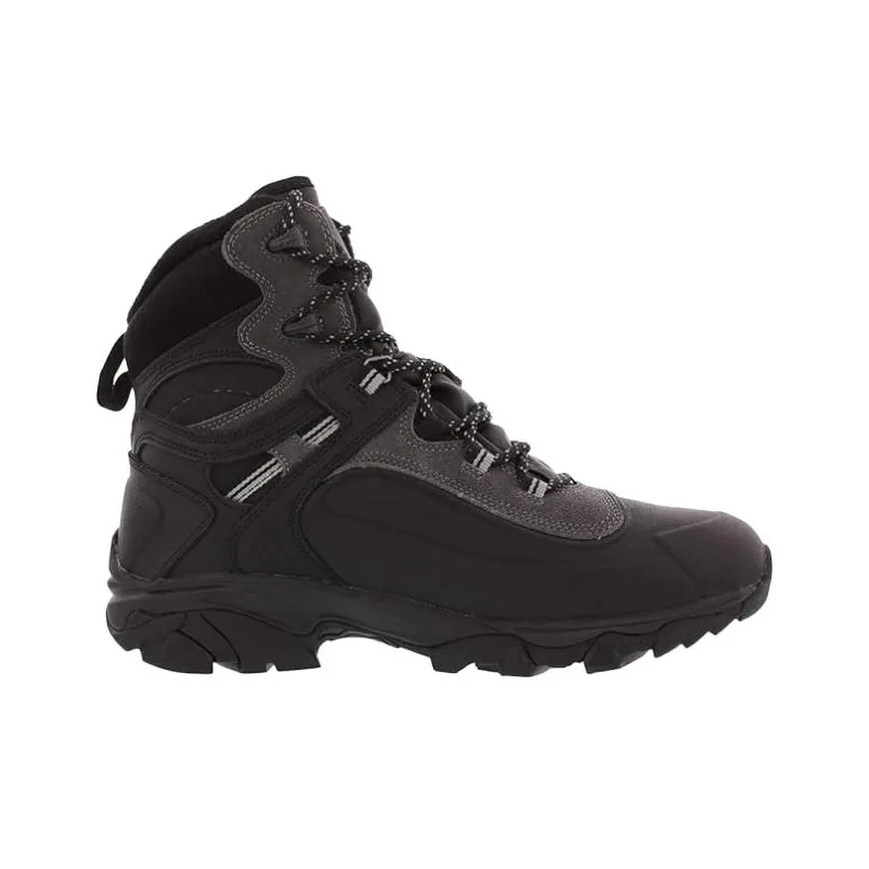 HI TEC Ravus Chill 200 I Wp Anti Slip Wear Resistant Mid Top Outdoor Shoes Men's Black-1