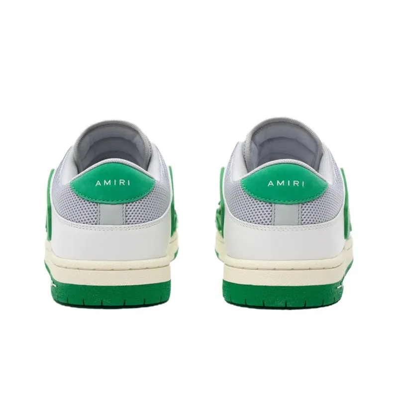 AMIRI Skel Top Low White Green Mesh-3