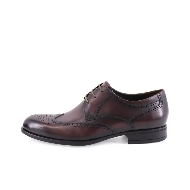 TRANOI Dress Shoes Men's Dark Brown-0