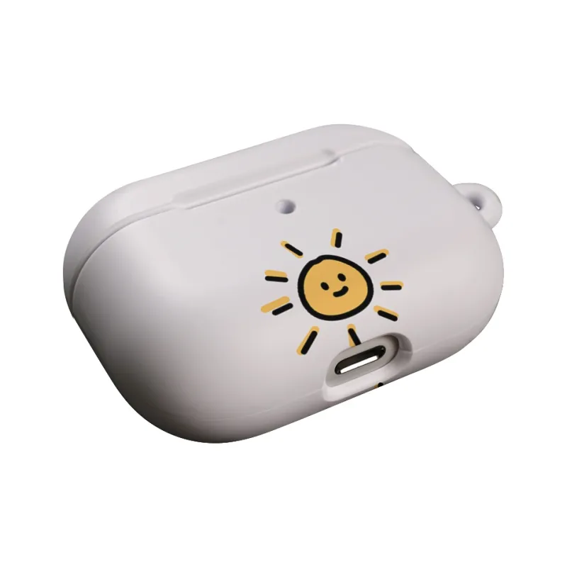 Keshami Applicable To Airpods Pro2/Airpods 3 Generation Little Sun Headphone Cases-2