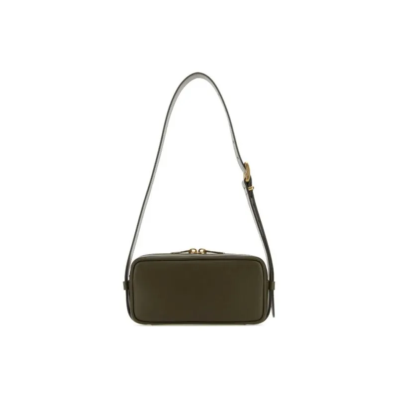 MIU MIU Nappa Leather Crossbody Bag Shoulder Bag Women's Green-2