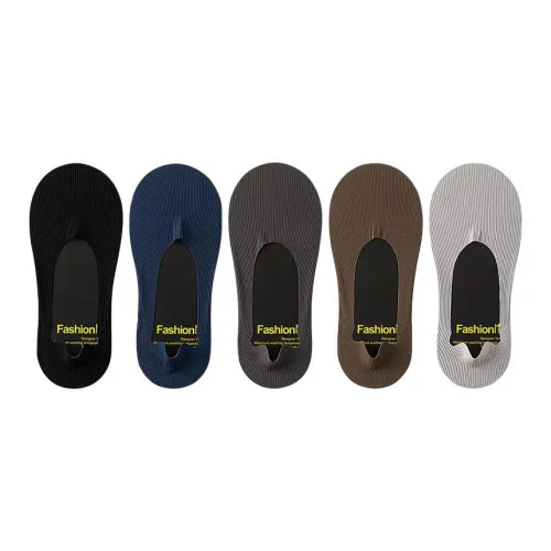MIIOW No Show Socks Men's 5 Pack