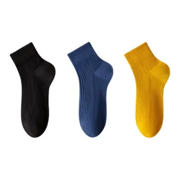 MIIOW Mid-Calf Socks Men's 3 Pack