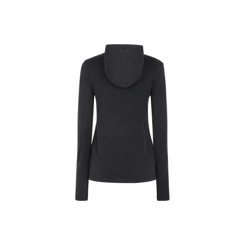 Givenchy Fitted Hoodie 'Faded Black'-1