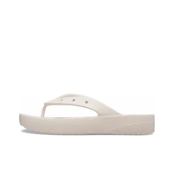 Crocs Classic Platform Flip 'White' Women's