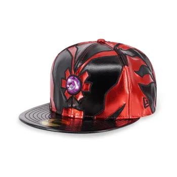 New Era Cotton Baseball Caps Unisex Red Black