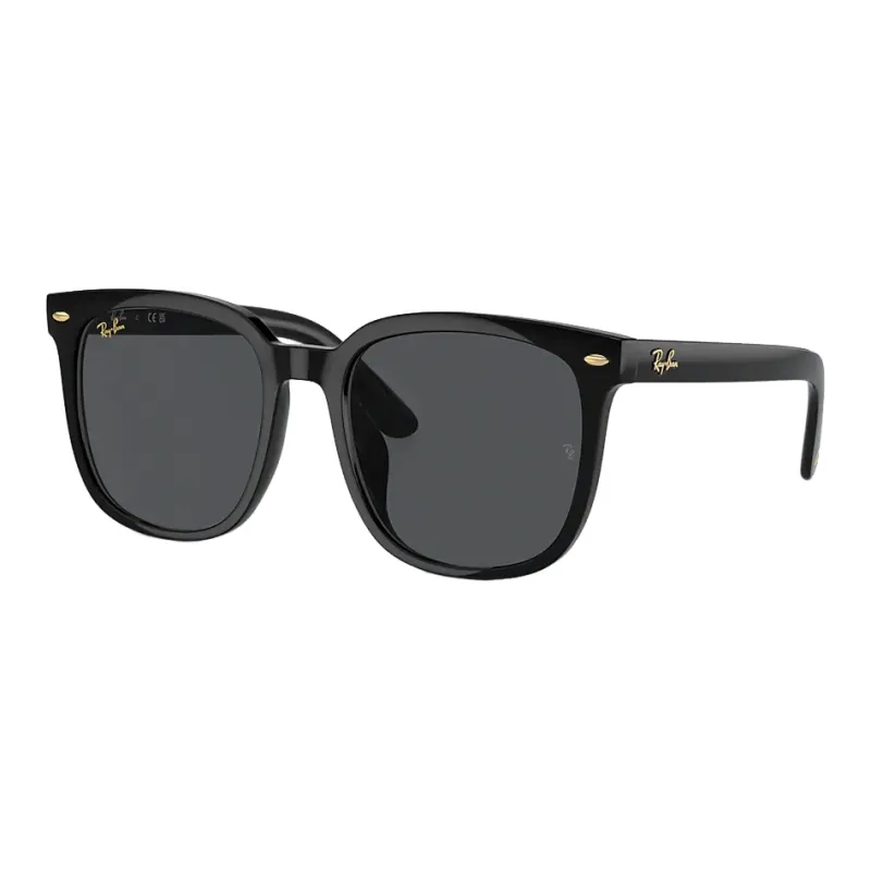 RayBan Injection Molded Square Sunglasses Unisex Black-0