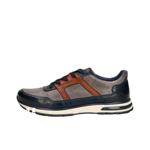 Bugatti Casual Shoes Men Low-Top Gray