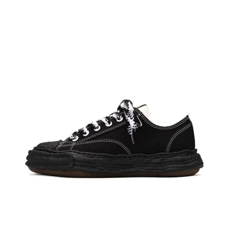 Maison MIHARA YASUHIRO Peterson 23 Og Sole Canvas Low White Black-0