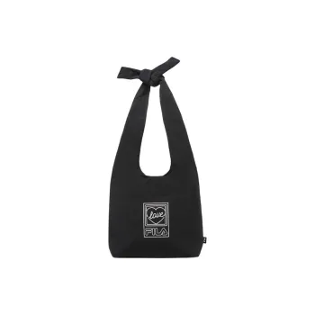 FILA Nylon Handbag, Shoulder Bag Regular Unisex Black