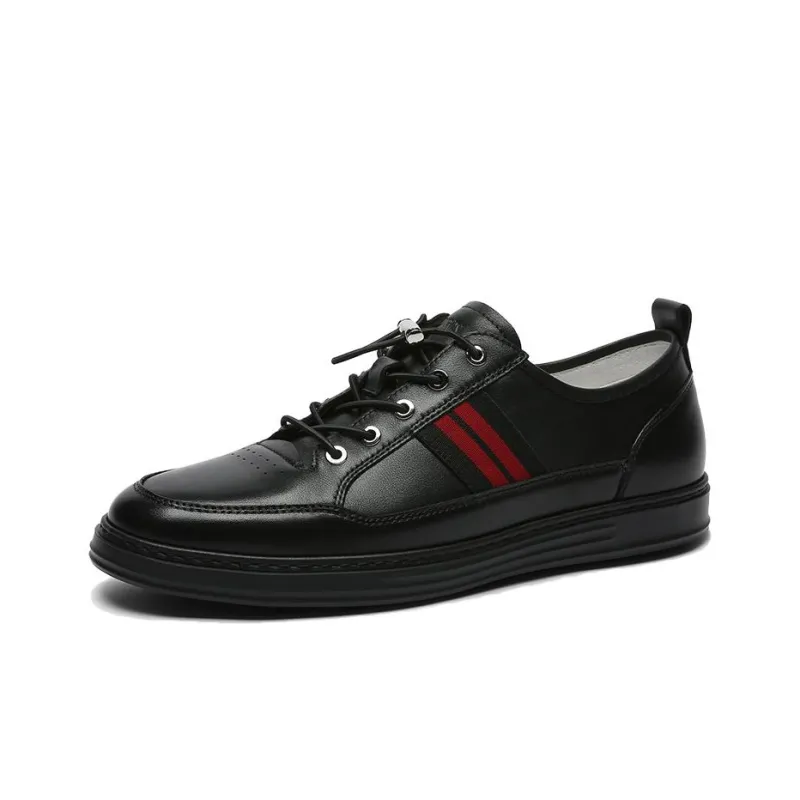 CROWN Low Top Skateboard Shoes Men's Black-1