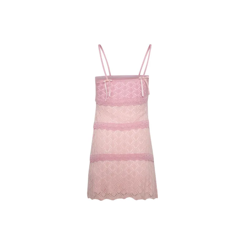 Tiger Mist CELINA DRESS Slip Dresses Women's Light Pink-1
