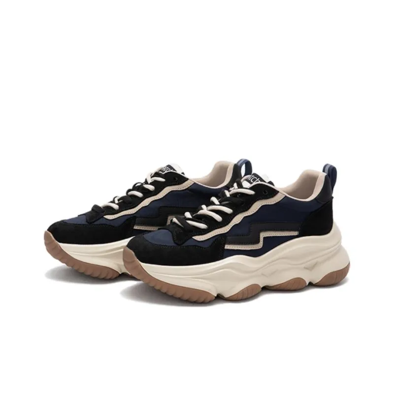 Satchi Abrasion Resistant Low Top Casual Shoes Women's Blue Black-2