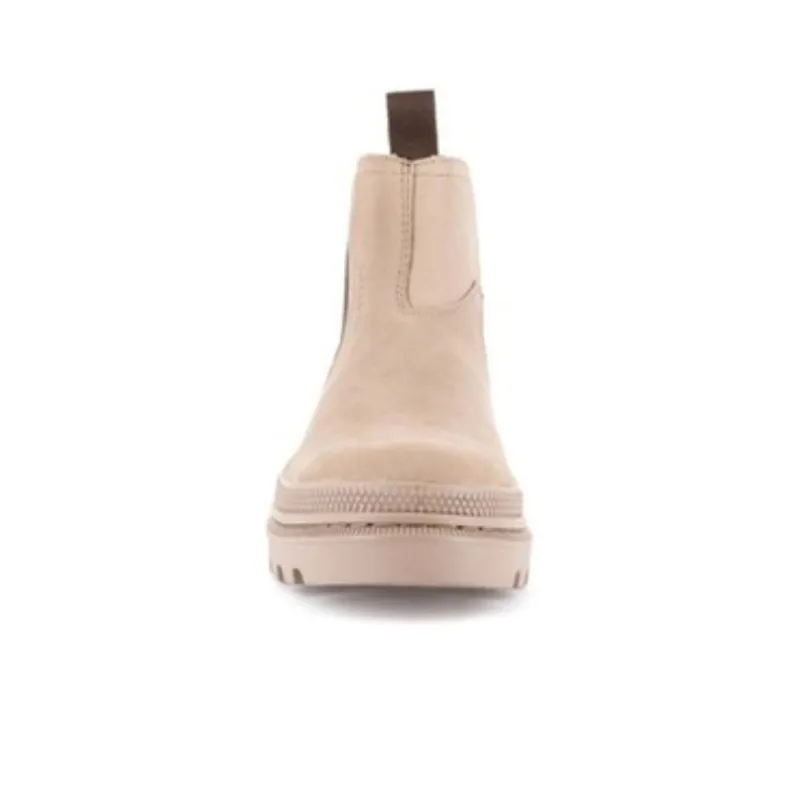 Palladium Short Chelsea Boots Unisex Beige-2