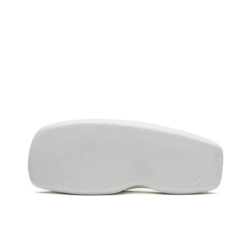 EQLZ EQUALIZER Quiet Abrasion Resistant Slide Slippers Unisex Devil White-6