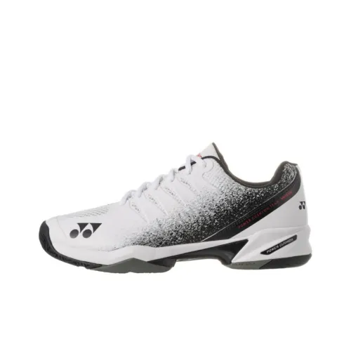 YONEX Power Cush Team Wide GC Slip Resistant Low Top Tennis Shoes Unisex White