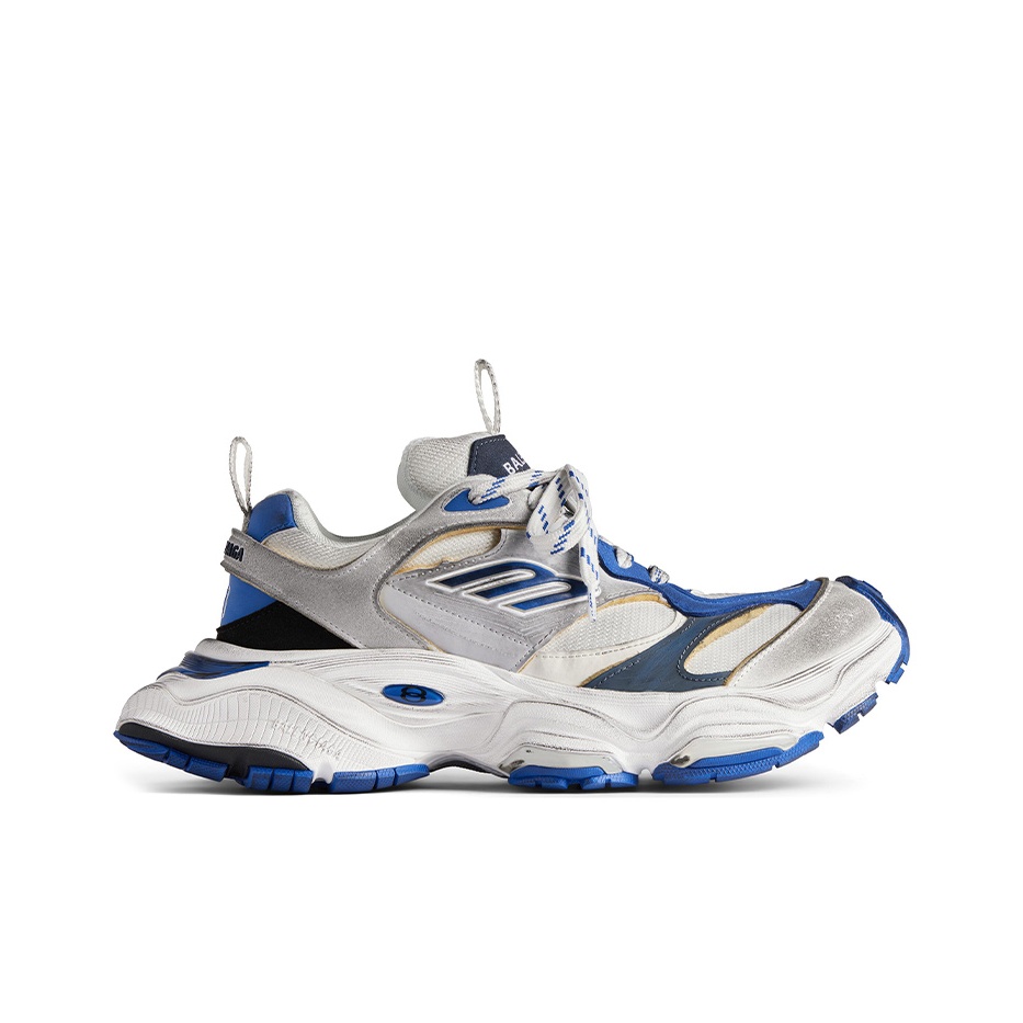 Balenciaga Cargo Sneaker 'Worn-Out - Grey Blue' - POIZON
