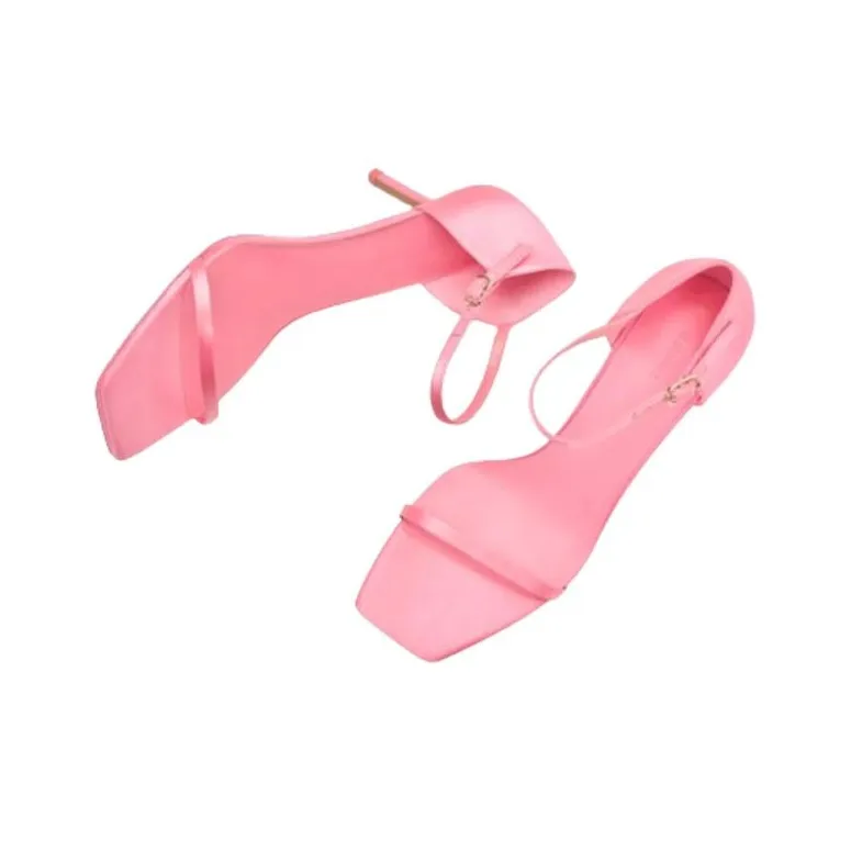 12 STOREEZ 70mm Satin Sandals Women's-3