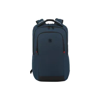 Wenger Polyester Laptop Backpack Large Size Men's Blue