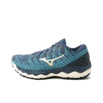 Mizuno Wave Sky 4 Slip-Resistant Low-Top Running Shoes Men's Ink Blue