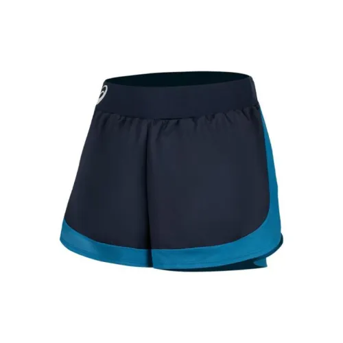 Asics Womatch Short Sports Shorts Women's Dark Blue/Green