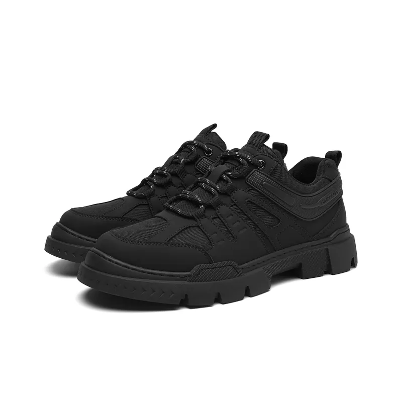 HLA Work Boots Men Low Top Black-6