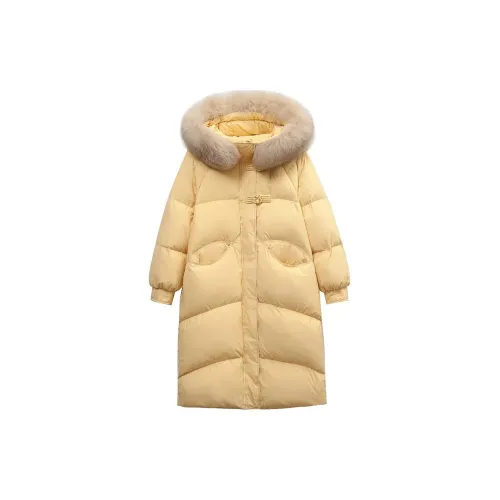 MTHE Puffer Jackets Women's Yellow