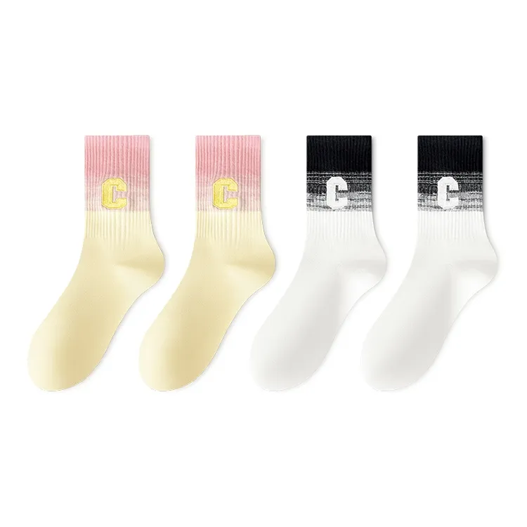 SALOATO Knee High Socks Women's 4 Pack-8