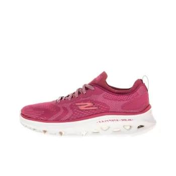 Skechers Go Run Glide-Step Cushioning Wear-Resistant Low-Top Running Shoes Women's Red