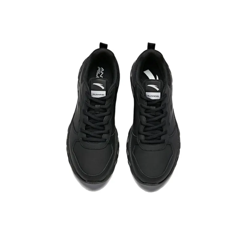 Anta Cushioned Wear-Resistant Water-Resistant Low-Top Casual Shoes Men's Black-2