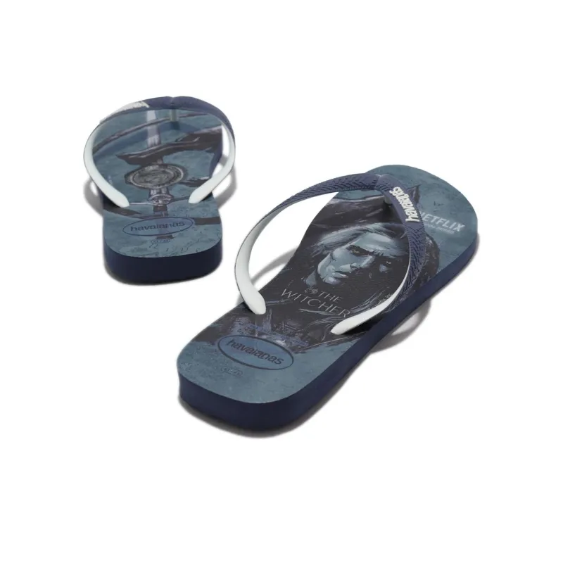 Havaianas Top Netfli Flip Flops Men's Blue-4