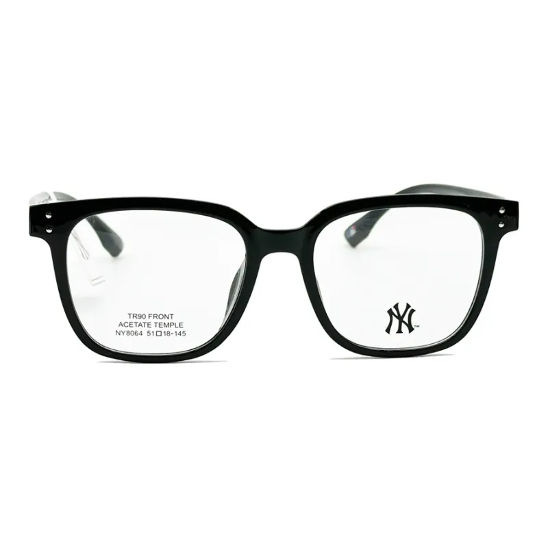MLB TR/Memory Plastic Square Eyeglass Frames Unisex-0